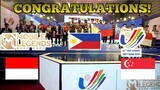 CONGRATULATIONS PHILIPPINES, INDONESIA and SINGAPORE! - 31st SEA Games MLBB Awarding Ceremony