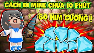 MẶP DORAM💥 CHỈ CÁCH MINE 60 KIM CƯƠNG CHỈ 10 PHÚT 💥TRONG MINI WORLD