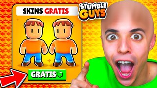 ASÍ CONSEGUÍ GRATIS la SKIN *MR.STUMBLE CALVO* en STUMBLE GUYS! 😂