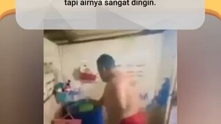 Trik agar mandi tidak basah