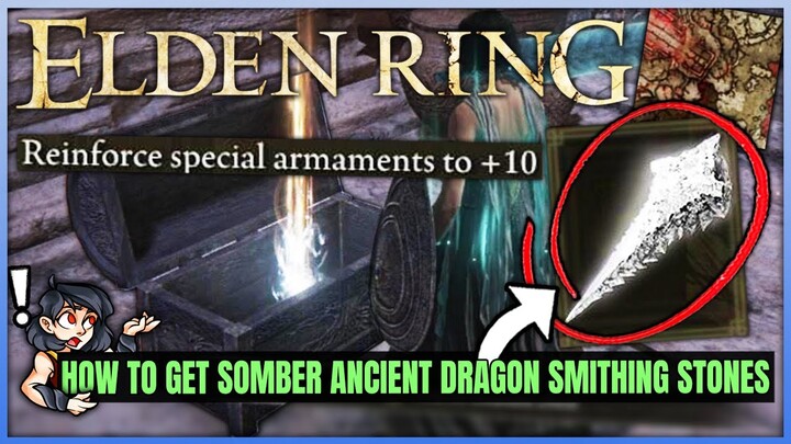 Elden Ring - Early Somber Ancient Dragon Smithing Stone Location Guide - Fast +10 Special Weapons!
