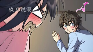 两人趴在墙上偷听别人隐私