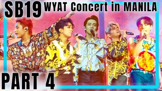 SB19 WYAT Concert In Manila 091722 FANCAM Part 4