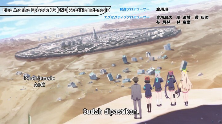 blue archive episode 12 subtitle Indonesia