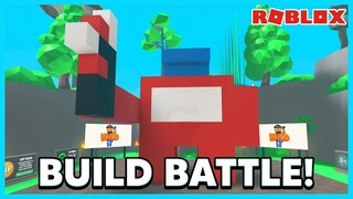 BUILD BATTLE #1 Bikin Impostor, Burger - Roblox Indonesia