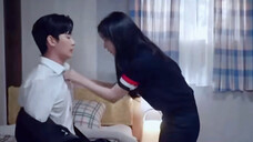 [Daxiaojin] From the way you pull the tie, I can tell that you two are not innocent.