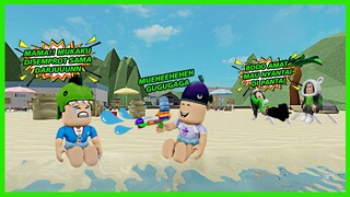 Dede Darlung & Dede Darjun Ngevlog Di Pantai Baru - Roblox Indonesia