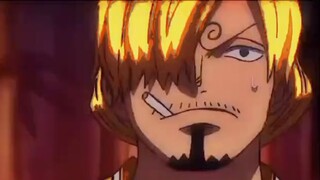 khi zoro tes kiếm sanji há mồm
