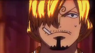 khi zoro tes kiếm sanji há mồm