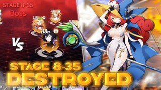 STAGE 8-35 FINALLY COMPLETED!! 100% F2P PLAYER STRATEGY GUIDE (Eversoul)