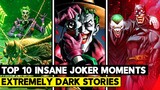 10 Times The Joker Went Too Far! His Darkest Moments Will Break You!