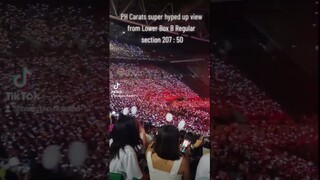 Seat reference in Philippine Arena for future concerts. During SEVENTEEN Be The Sun in Bulacan.