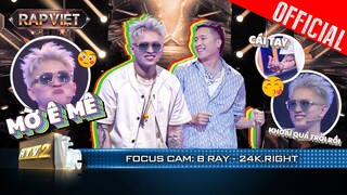 FOCUS CAM: B Ray tính hết cả rồi "24k.Right phải là của anh" | Rap Việt Mùa 3 (2023)