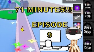 Episode 9" I fought KURAMA for 71 minutes straight to get ALL DROPS in Anime Fighting Simulator