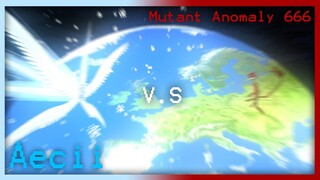 Aecii vs Mutant Anomaly 666 [Mine-imator Animation]