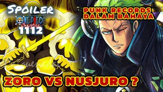 MARS MENGHENTIKAN VEGAPUNK ⁉️ ZORO VS NUSJURO ⁉️ SPOILER ONE PIECE CHAPTER 1112