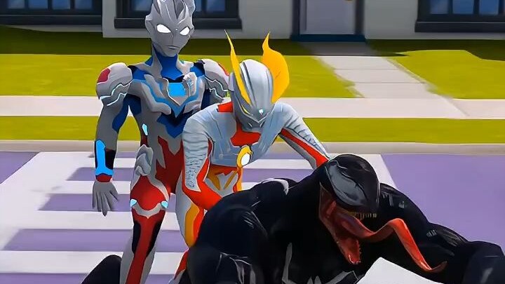 Ultra Warriors are mutated by Torrekia! Zero rides Venom to rescue Gree Bridge!