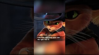 Puss in Boots không hề nhận ra mình luôn cận kề cái chết #shorts