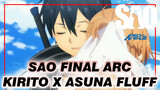 Sword Art Online Final Arc EP 21 Kirito x Asuna Fluffy Scenes | Kirito x Asuna Fluff
