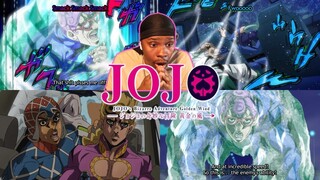 Giorno And Mista vs Ghiaccio JoJo's Bizarre Adventure: Golden Wind Episode 18 REACTION!