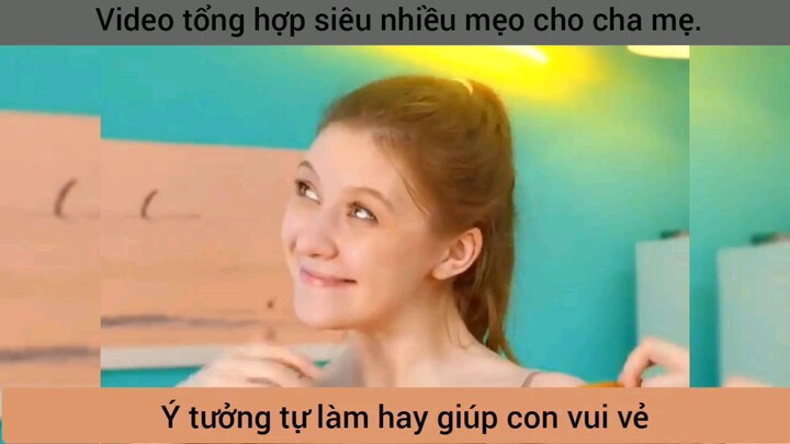 ý tưởng tự làm giúp con vui vẻ và hạnh phúc hơn