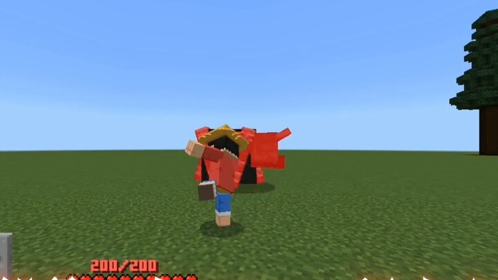 『MCPE Addon Introduction (including download link)』Transform into Eren Yeager, Gojo Satoru and Nika 