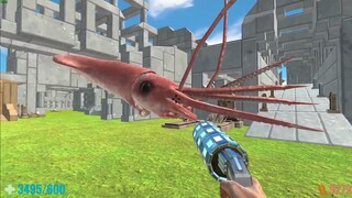 Survive with Extraterrestrial Colossal Squid. Animal Revolt Battle Simulator