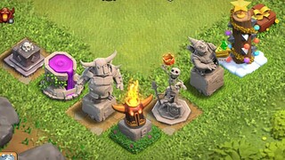 Bức Tượng Rực Lửa Sự Kiện Sinh Nhật CLash Of CLans | NMT Gaming