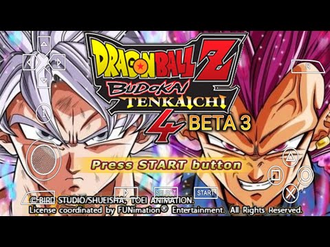 NEW Dragon Ball Super Budokai Tenkaichi 4 PPSSPP DBZ TTT MOD BETA