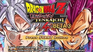 NEW Dragon Ball Super Budokai Tenkaichi 4 PPSSPP DBZ TTT MOD BETA 3 ISO With Permanent Menu!