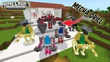 MECHA DRILL at MECHA MINI-GUN | JETPACKS | Minecraft PE