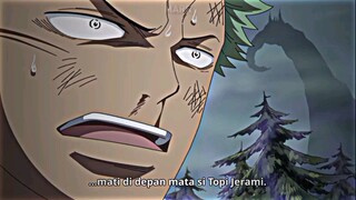 Zoro dari kocak menjadi dingin❄😨