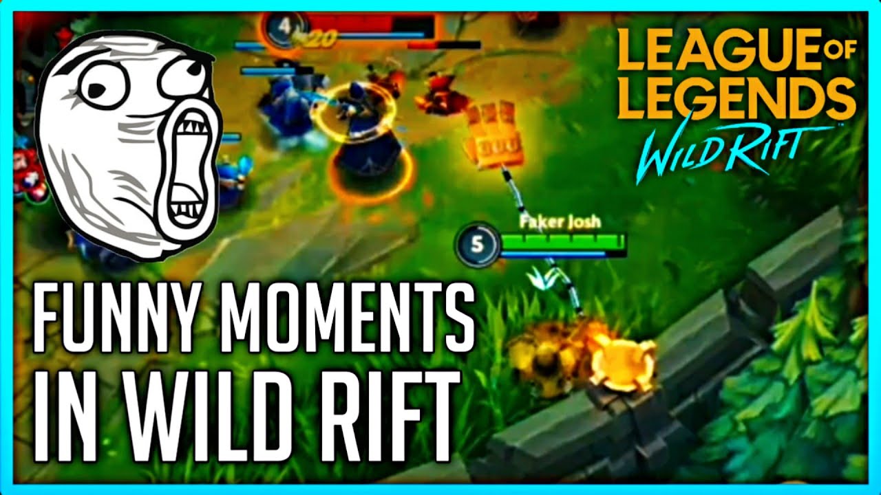 Wild Rift LoL : Funny Moments and Best Moments | League of Legends Mobile -  Bilibili