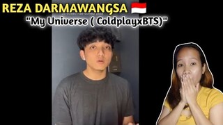 REZA DARMAWANGSA - MY UNIVERSE ( BTS x COLD PLAY) || Reaction