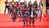 Congratulations! All Heisei Kamen Riders have arrived at Shanghai CCG!! Kamen Rider booth at the 201