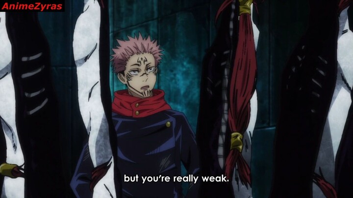 sukuna shows his power