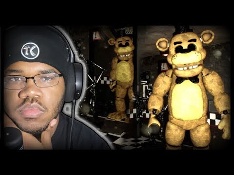 Chased Around The Restaurant By Golden Freddy & The Endoskeletons | Fazbear Nights (Custom Night)