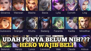 REKOMENDASI HERO WAJIB DI BELI OP DAN META SEASON 27 - MOBILE LEGENDS