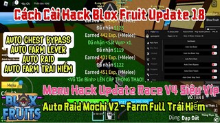 [ROBLOX] CÁCH HACK BLOX FRUIT RACE V4 - AUTO FRAM LEVEL NEW, AUTO FRAM CANDY SIÊU NHANH