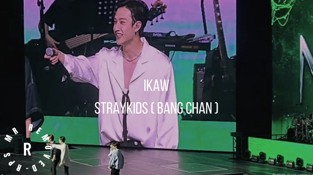 Bang Chan singing " IKAW " by Yeng constantino