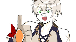 [Genshin Impact self-made animation] Traveler's body changes a week after drawing Nasida (laughs)