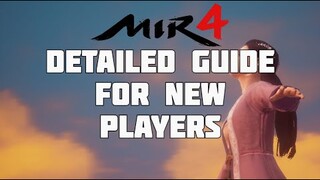 MIR4 - DETAILED GUIDE FOR NEW PLAYERS