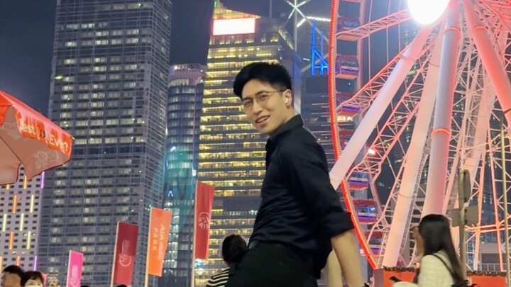 Penggila tari jalanan Hong Kong