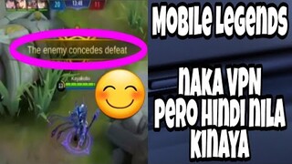 Mobile Legends - Naka VPN Pero Hindi Nila Kinaya