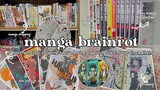 🛍️ manga brainrot | manga shopping, haul & unboxing, organizing shelf + journaling 🛒
