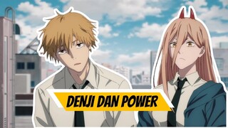 DIKIRA MANUSIA BIASA TERNYATA PEMBURU IBLIS TERKUAT | DENJI DAN POWER | CHAINSAW MAN (Part 10)