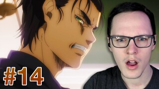 ATTACK ON TITAN Season 4 Episode 14 REACTION/REVIEW - A SLAVE?!