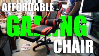 Murang Gaming Chair galing Shopee - Unboxing and Review