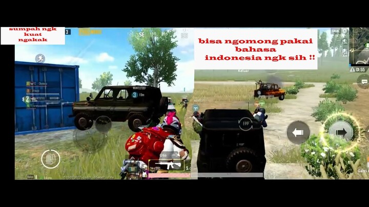sumpah!! ngakakk, terlalu asik ngobrol pakai bahasa minang sampai di marahin.. PUBG MOBILE indonesia