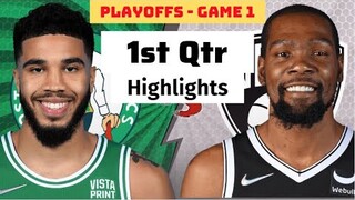 Brooklyn Nets vs. Boston Celtics Full Highlights 1st QTR | April 17 | 2022 NBA Season